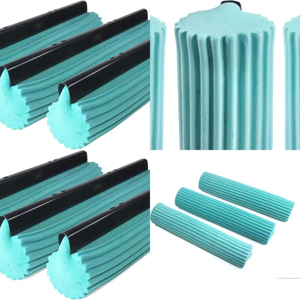 Triple Pack of Ultra PVA Foam Double Roller Heads - Professional Level Replacement