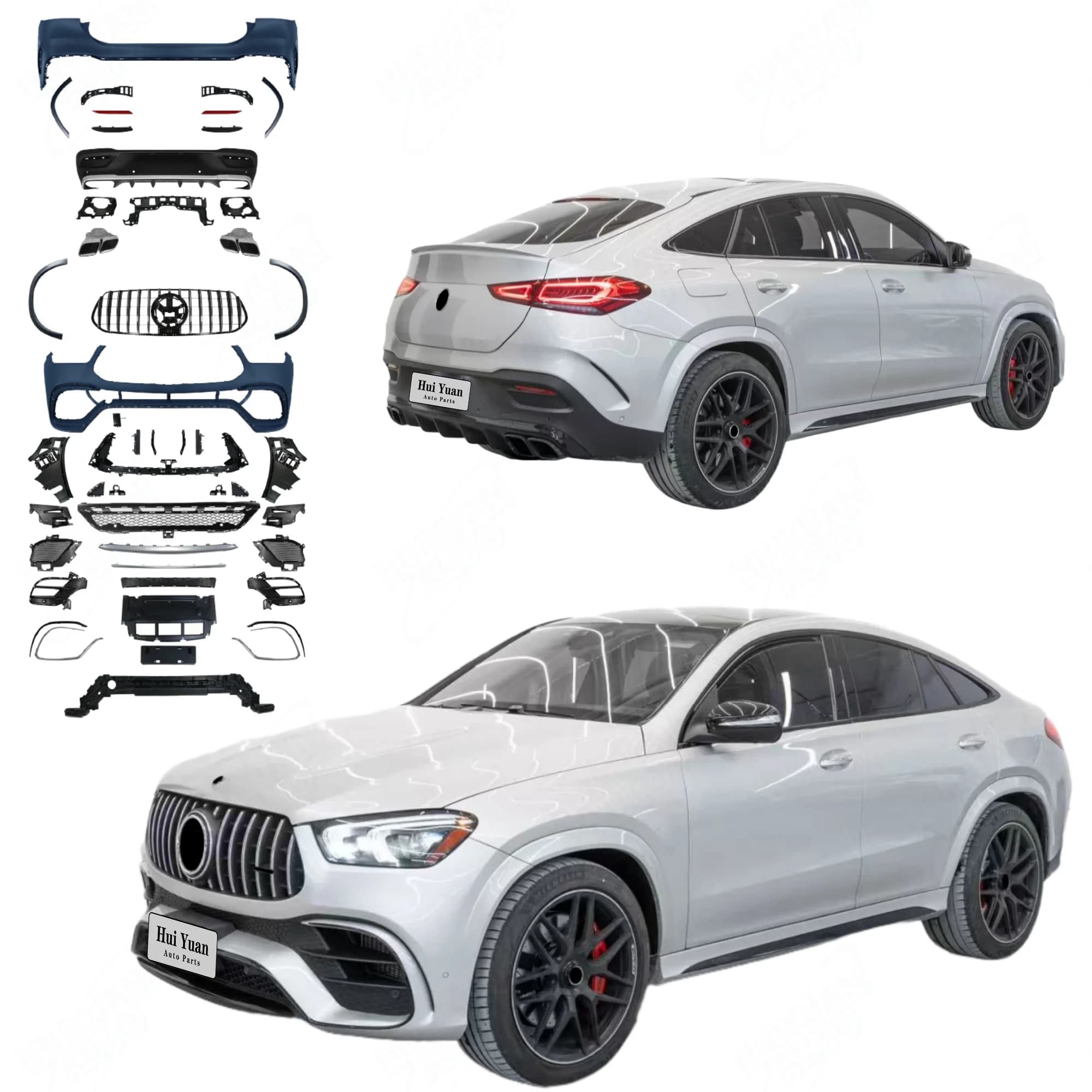 New Arrival Body Kit for C167 GLE Coupe Class 2020 2021 2022 2023 2024 2025 Upgrade to GLE63 Model Bumper Assembly