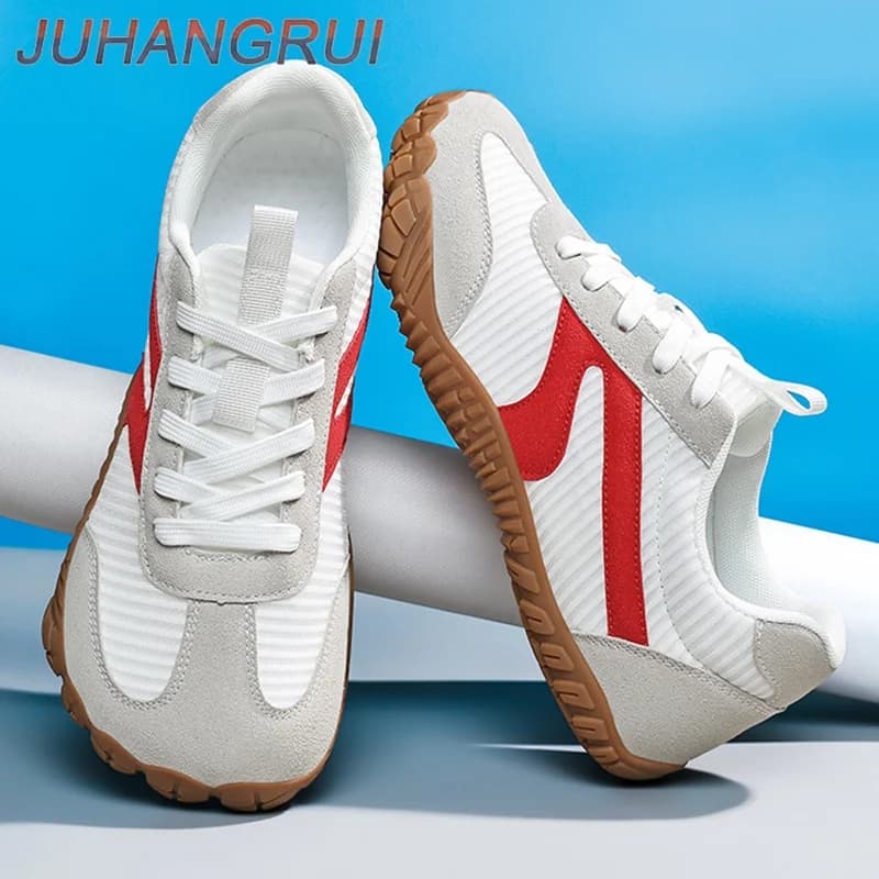 Scarpe Barefoot a Punta Larga, Nuove Sneakers Minimaliste Estive per Uomo e Donna, Scarpe da Passeggio Retro Antiscivolo per Esterni, Sneaker Casual