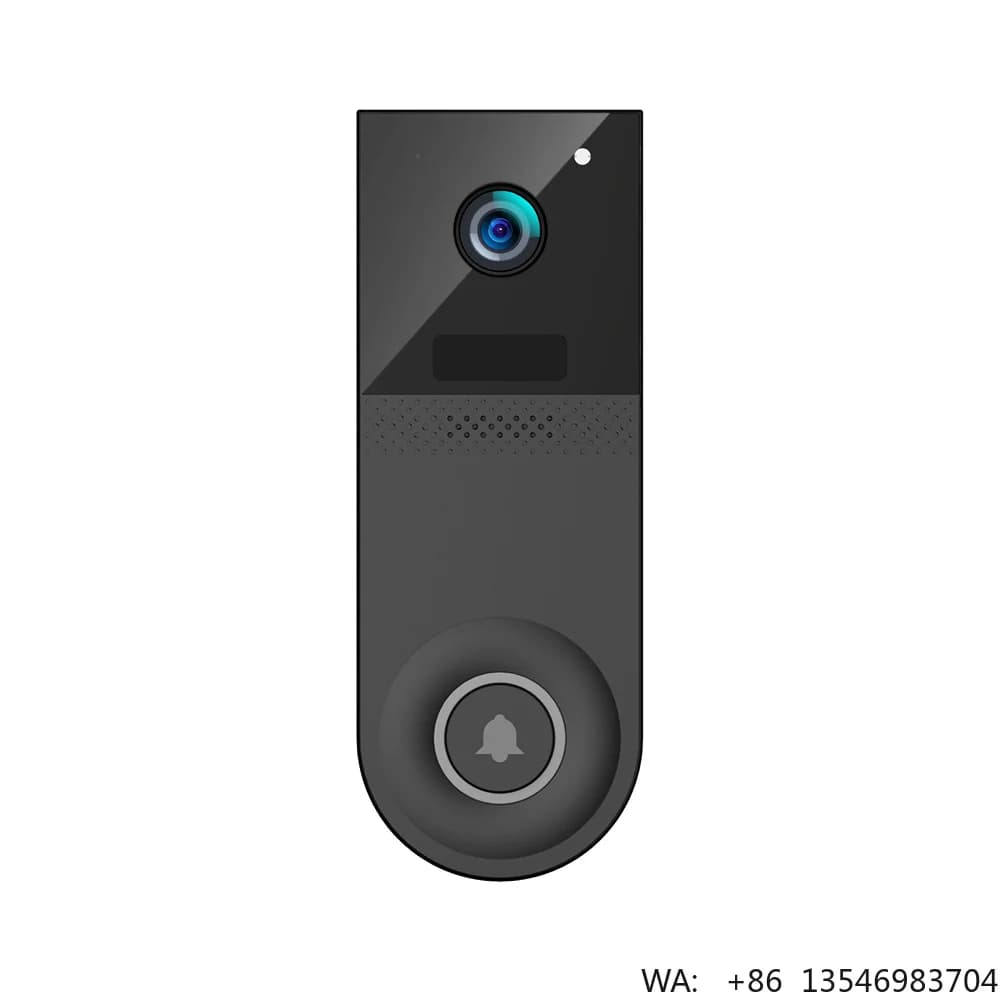 Campanello Wireless Impermeabile con Videocamera CCTV, Interfono Bidirezionale, Mini Telecamera per Sicurezza Domestica