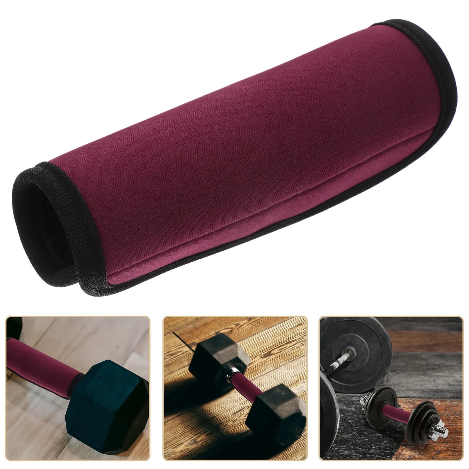 2 Pieces Covers Stackable Anti-slip Balancing, Gym Accessories, Handle Bearings, Bearings Handle Balancing for Tractions, Fitness