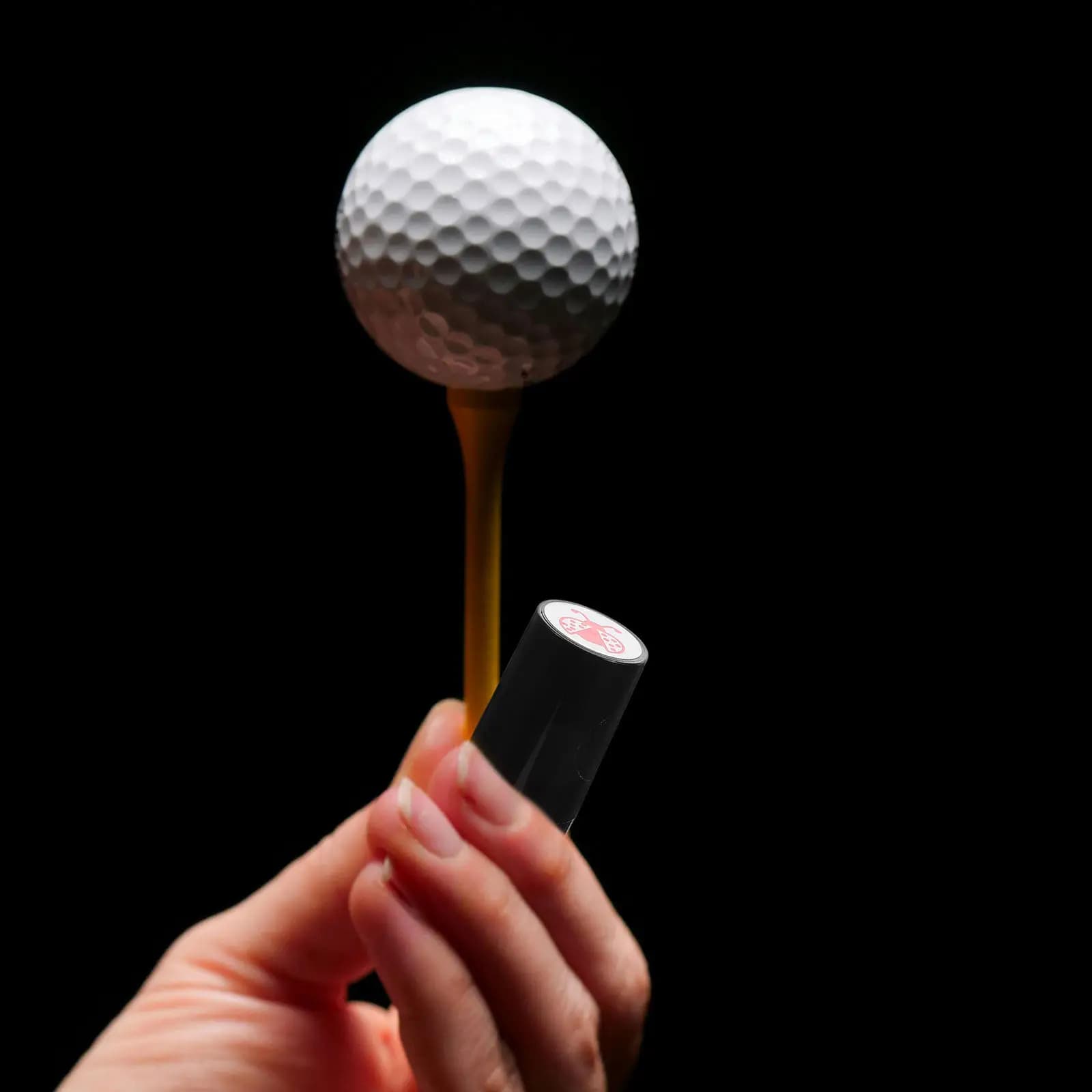 Timbro per Marcatura Palline da Golf Autoinchiostrante, Impermeabile, ad Asciugatura Rapida, Inchiostro Permanente per Identificazione Personalizzata delle Palline, Accessori per Golf