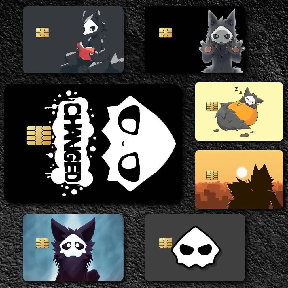 Gioco C-Changed Puro Adesivi per carte di credito per carte bancarie Bus Metro Card Adesivo Regalo impermeabile