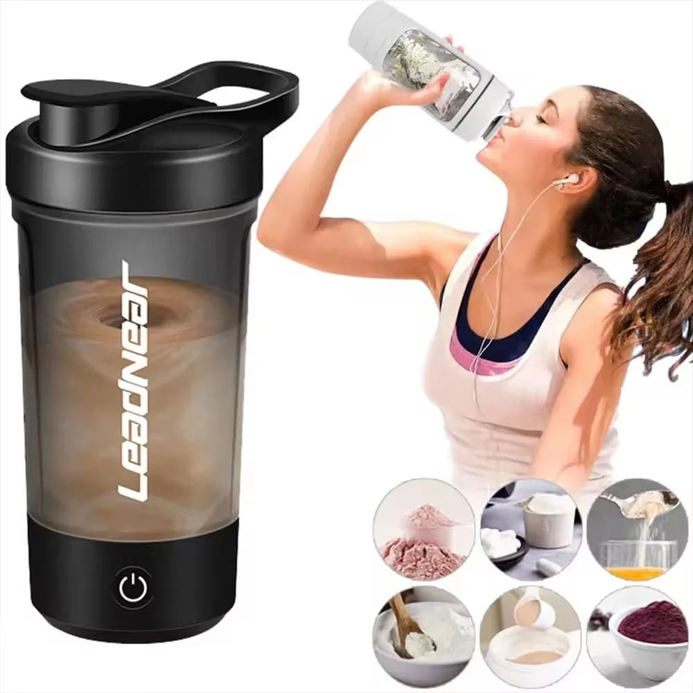 Nuova tazza agitatore automatico con agitazione automatica per frullati di proteine e pasti, tazze di miscelazione portatili con agitatore ricaricabile USB