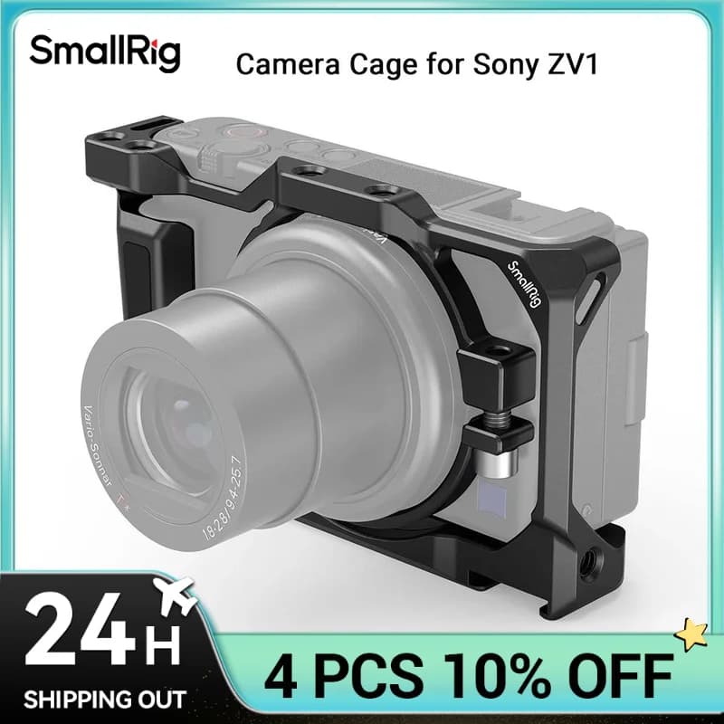SmallRig lightweight cage for Sony ZV1 camera for vlogging for Sony ZV1 2938 camera