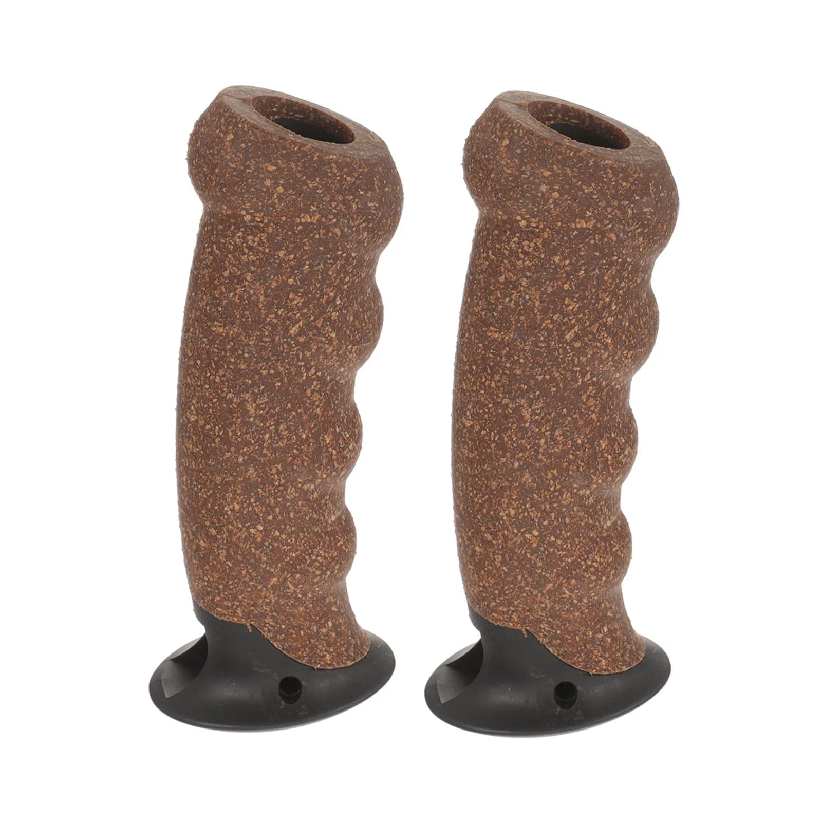 2 Pieces of Spare Parts for Trekking Sticks, Skiing and Hiking, Ergonomic Design in cork, Easy Installation, For All weather conditions