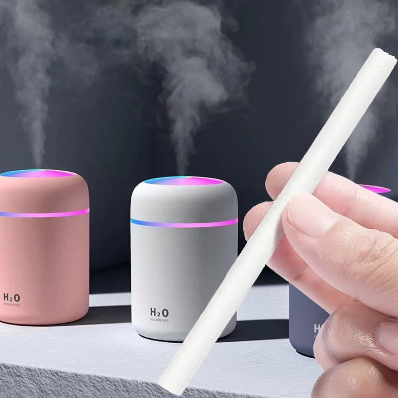 Spugna di ricambio per filtro umidificatore d'aria a lunga durata da 8 mm x 98 mm per diffusori di aromi per la casa e l'ufficio - Rinfrescante e idratante