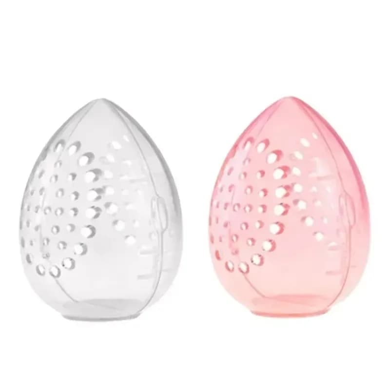 1PC storage box for cosmetic eggs beauty sponge case for make-up blender support for soft box for empty transparent cosmetic breath