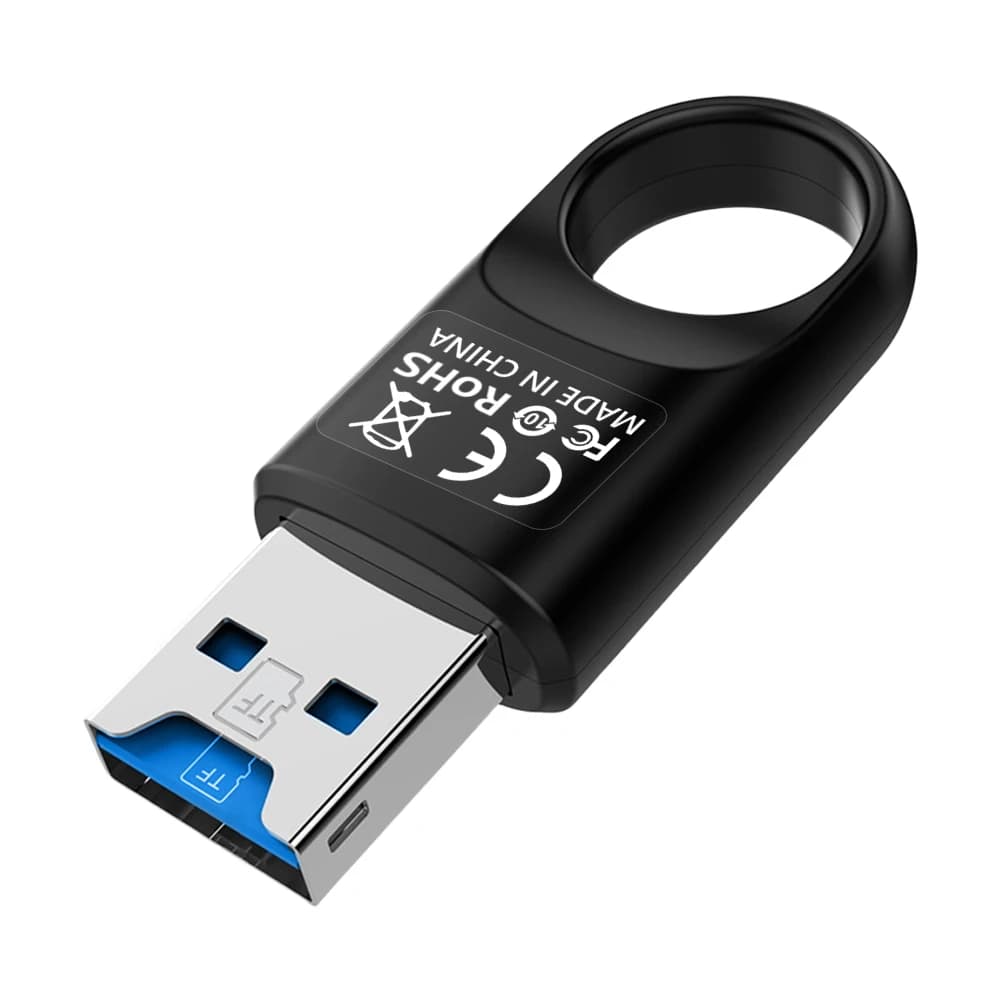 1/2pcs TF MicroSD Card Reader High Speed USB 3.0 Memory Card Reader Adapter for PC/Laptop/Smart Phone/Driving Recorder