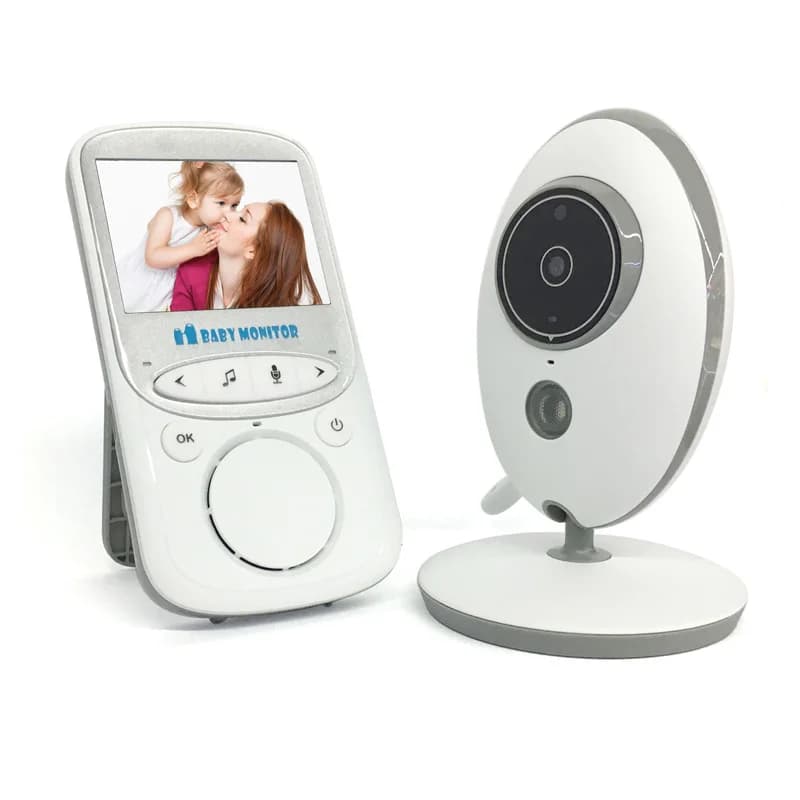 Monitor per Bambini Wireless da Interno VB605, Interfono Digitale Bidirezionale con Visione Notturna a Infrarossi Automatica