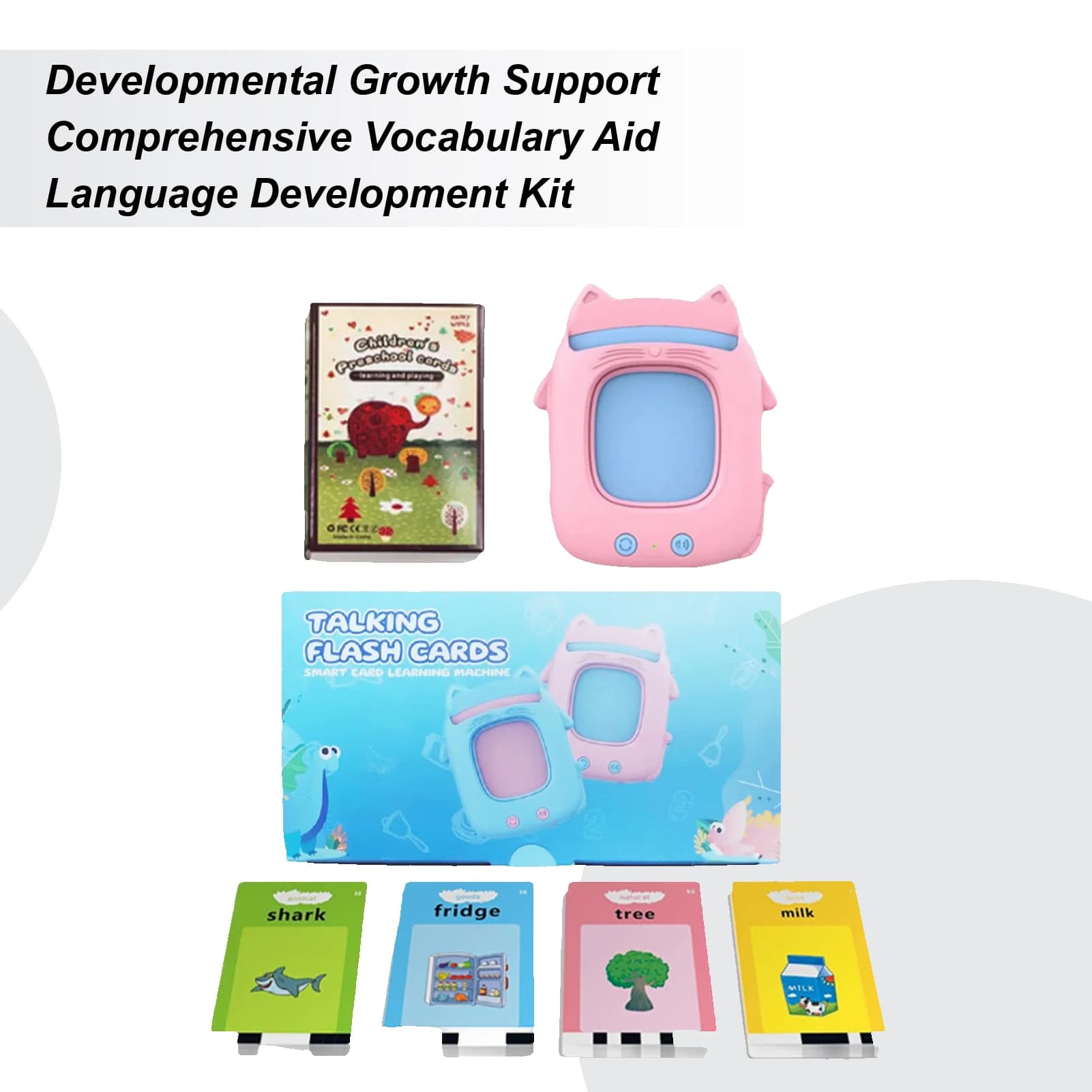 Children's playgrounds Talking flash cards Children's toys with ring Educational toys for the house Asylum in classroom
