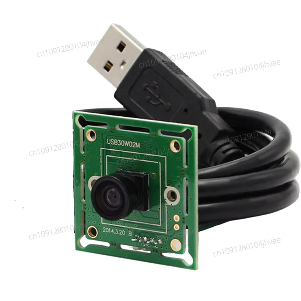 ELP Piccola Webcam 26x26mm Grandangolo 120 gradi Colore OV7725 CMOS Driver gratuito 480P 60fps Mini Modulo fotocamera USB per l'industria