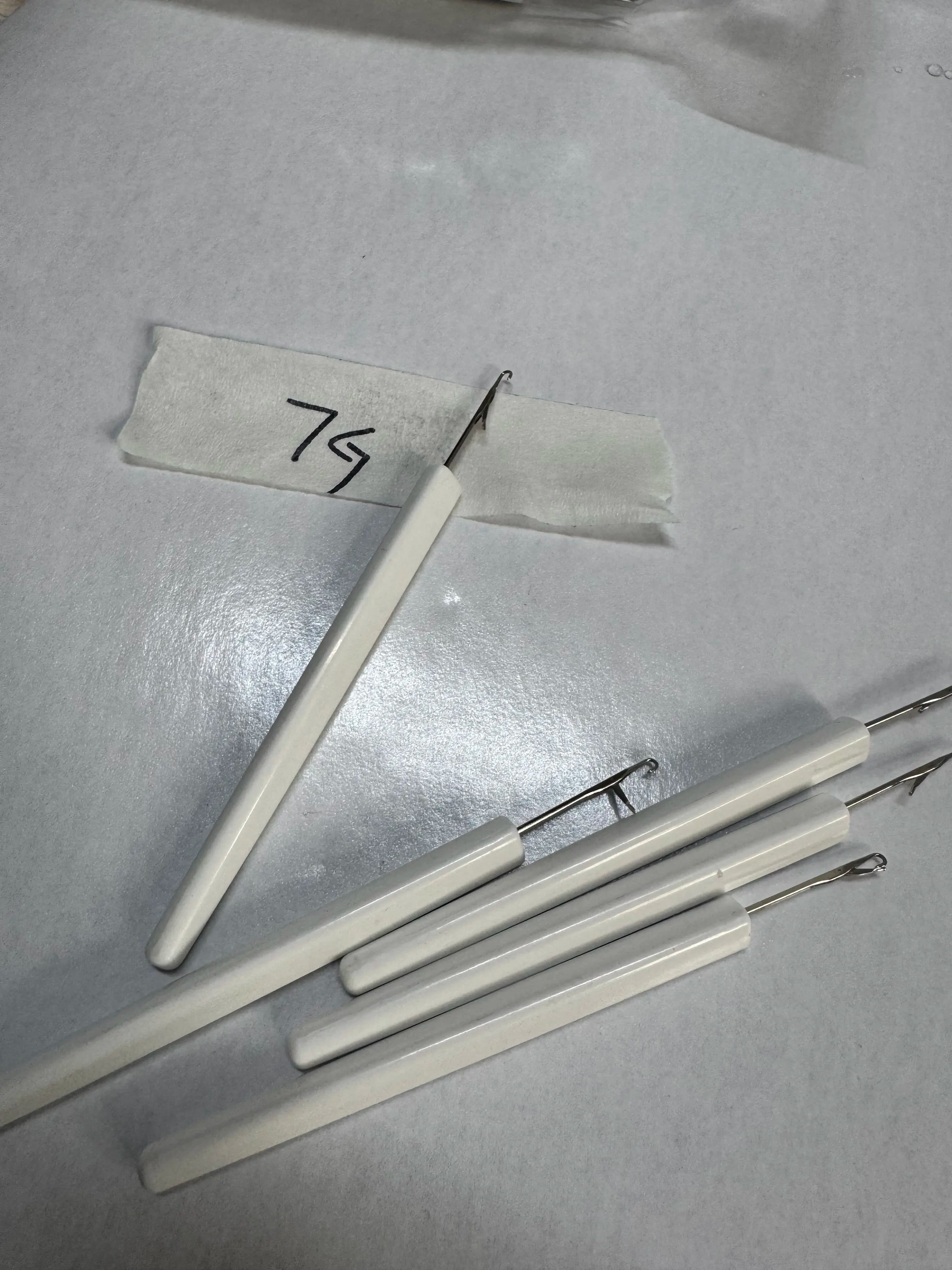 Set di 5 Uncinetti per Tessitura 7g Tongue Crochet Hook Kh120 Sk270 Sk370