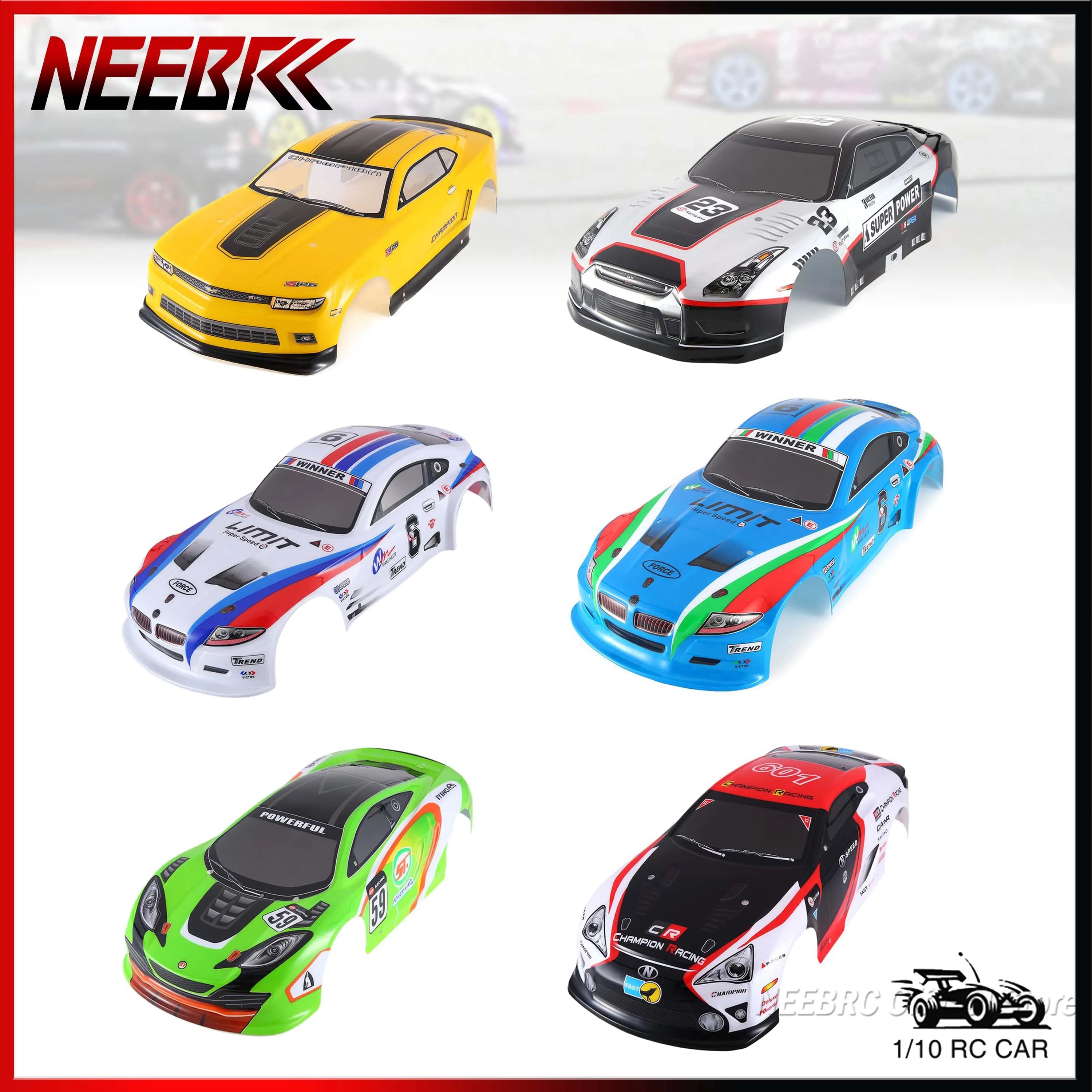 1/10 RC Car Shell Painted Body 255/260/265mm Wheelbase PVC Cover for Racing Model Drift Touring Yokomo HPI ZD TAMIYA Toy Part