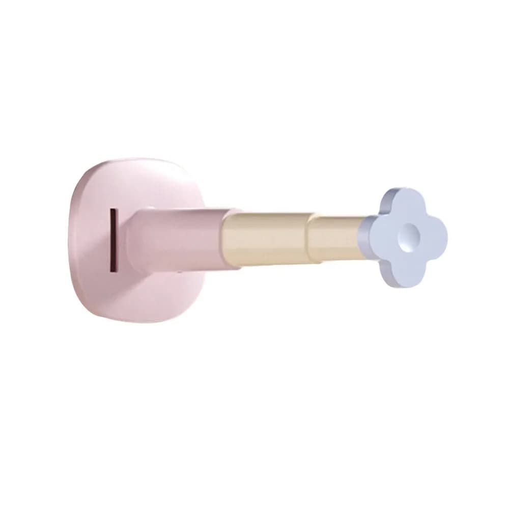 Durable Retractable Suction Cup Hanger Wall Mounted Folding Drying Rack Punch Free Hook