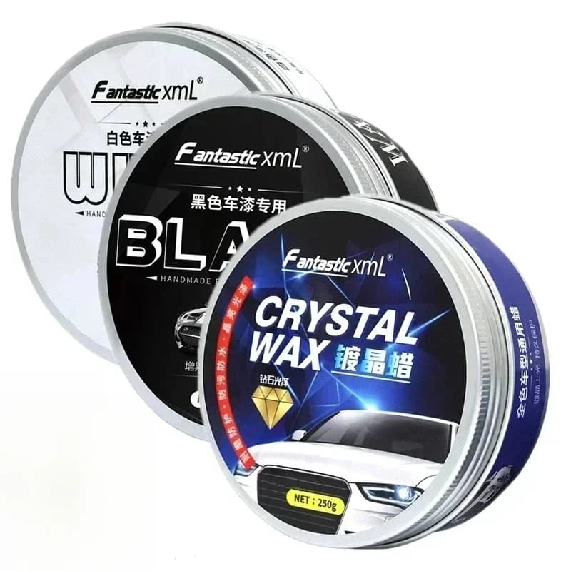 Riparazione Cera per cristallizzazione Kit cera per cristallizzazione per auto Rivestimento in cera dura lucida Formula di rivestimento Pellicola impermeabile Smalto per auto