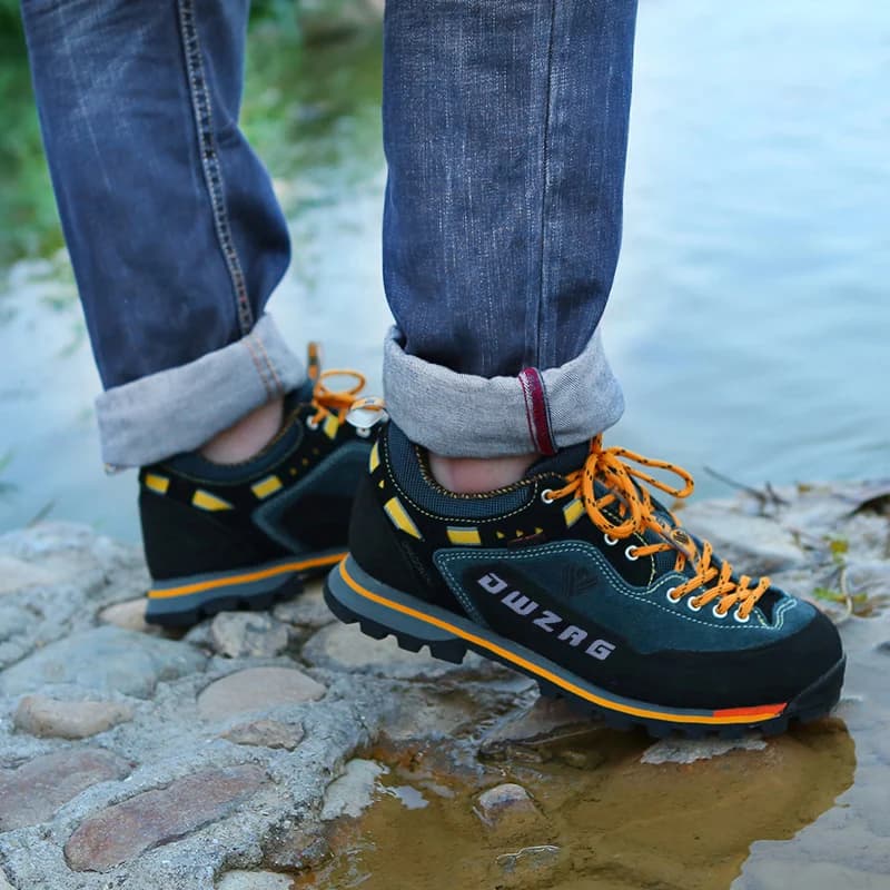 2025 Scarpe da trekking impermeabili alla moda da uomo nuove, scarponi da trekking, scarponi da trekking all'aperto, scarpe sportive da trekking