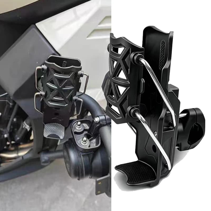Portabottiglie per moto 360 ° Supporto Girevole Anti-Vibrazione per Tazza per VOGE DS900X DS525X DS625X DS800X CU525 CU625 DS300 AC 300