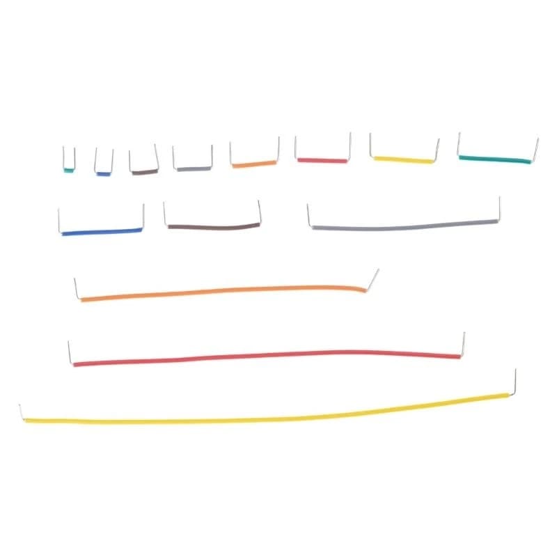840pcs Mixed Size Jumper Cables Convenient for Arduinos and