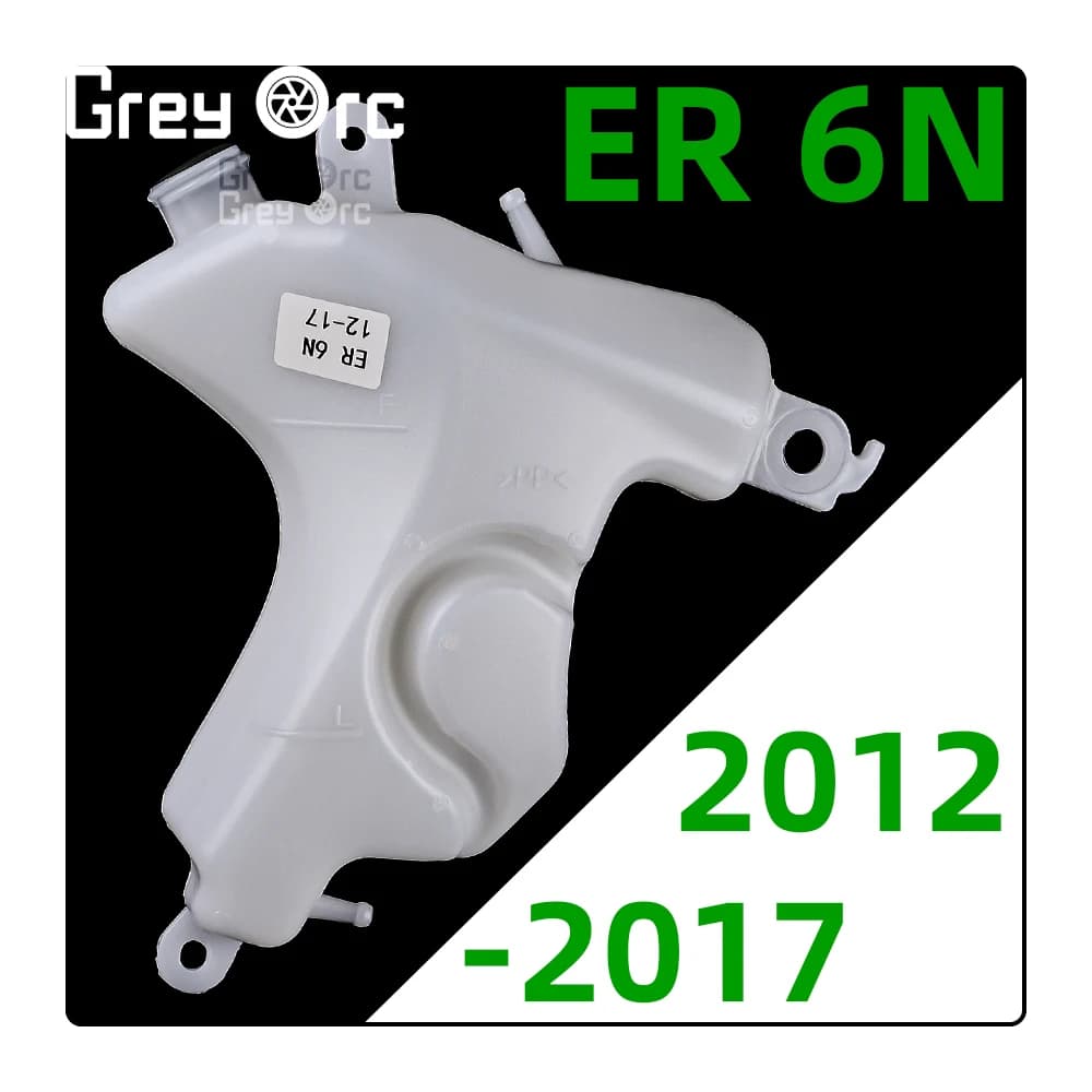 Moto radiatore di raffreddamento bottiglie d'acqua serbatoio del liquido di raffreddamento per Kawasaki ER6N ER650 2012- 2017 ER-6N ER 650 ER 6N