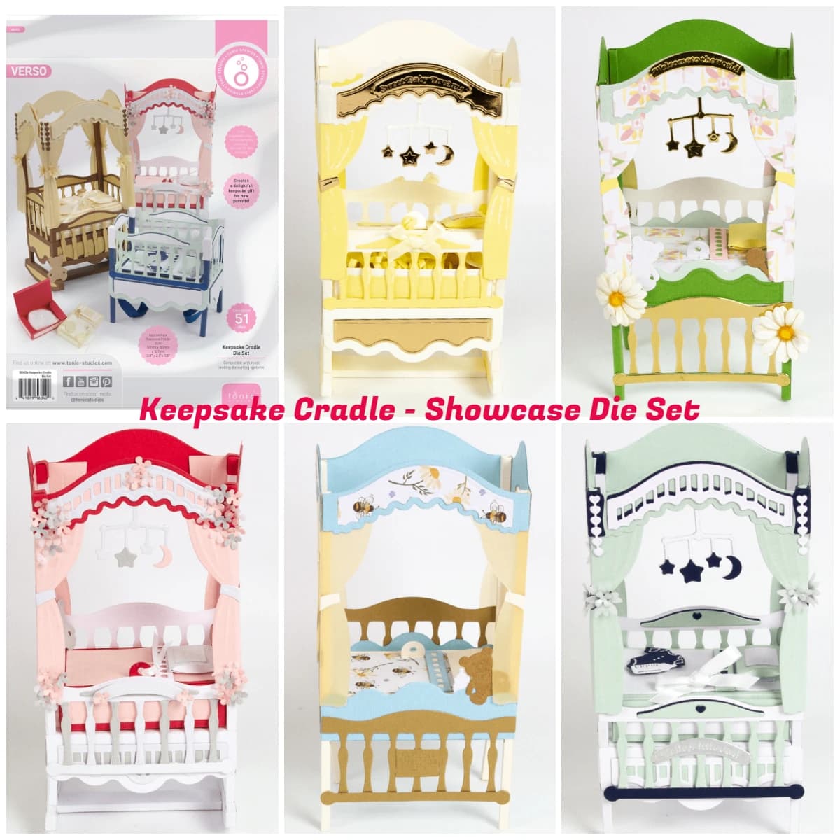 Set di Fustelle per Scrapbooking - Stampi in Metallo per Creazioni Fai-da-Te, Stencil per Album Fotografici