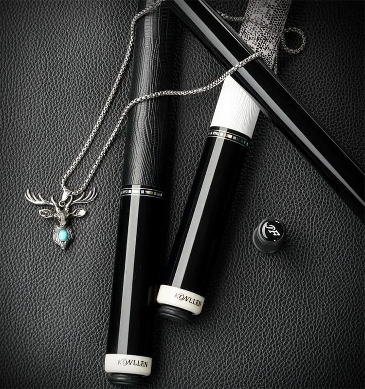 hit productAmerican for KONLLEN Advanced Black Technology Pool Cue 12.5mm Carbon Fiber Tip High Quality Nine Ball Cue
