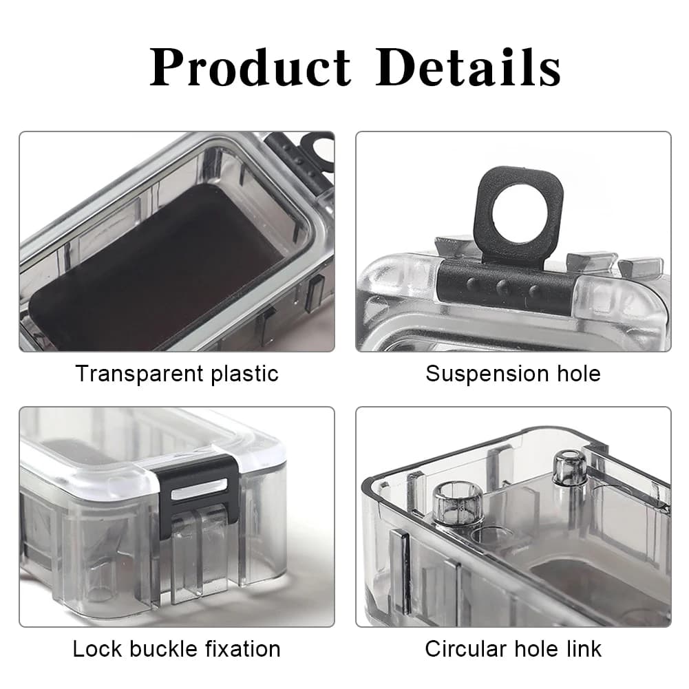 Expandable Fishing Tackle Box Fishing Tool Box with Magnetic Function Fishing Hardware Toolbox Waterproof for Outdoor Fishing