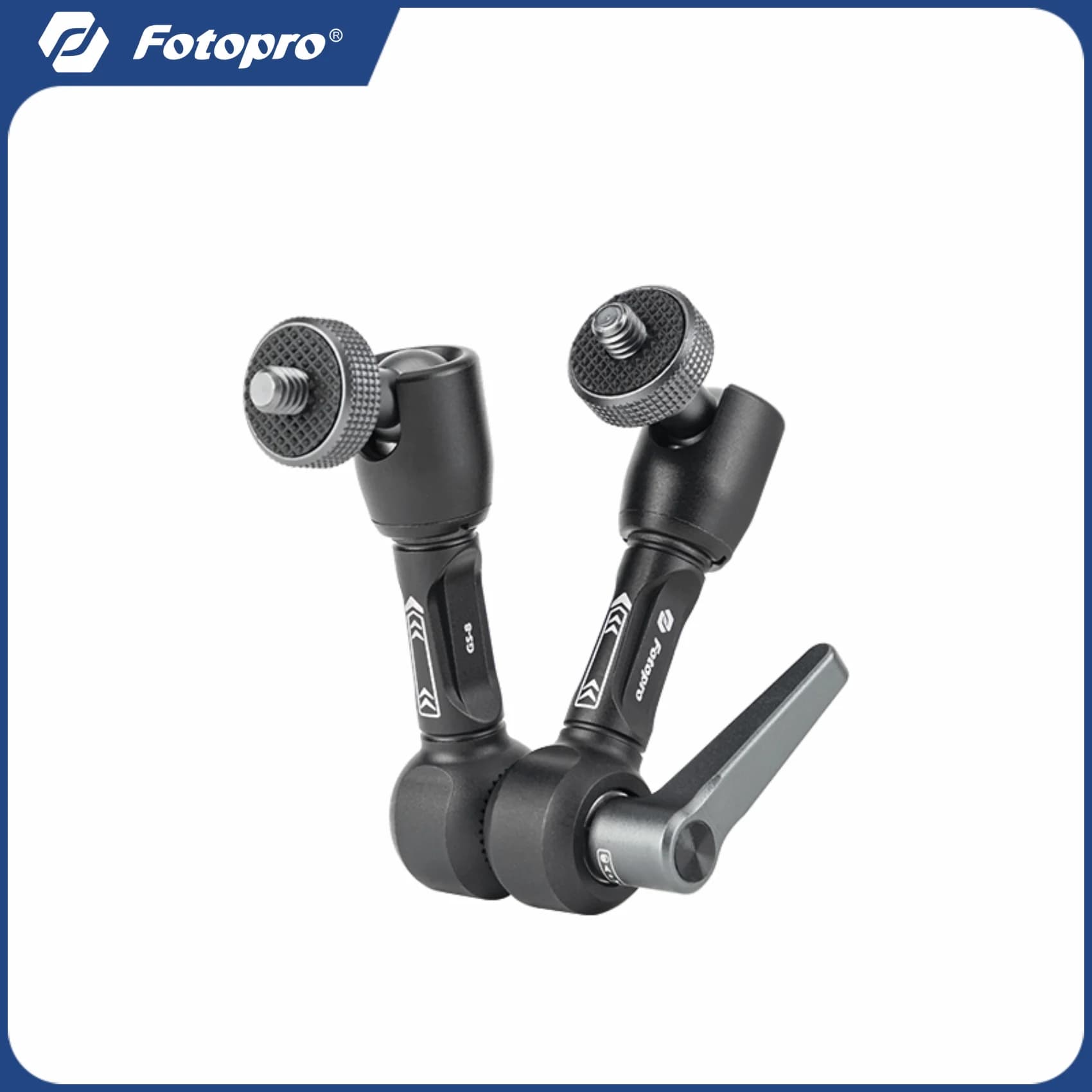 Universal Magic Arm Photopro Adjustable Magic Arm with 1/4 Inch Screw for Monitor with LED Light for Tripod