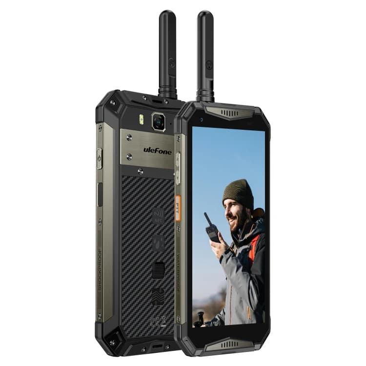 Nuovo Design Grande Batteria 10850mAh Walkie Talkie Smart Phone Ulefone Armor 20WT Telefono Robusto 20GB + 256GB 3g e 4G Smartphone Cellulari