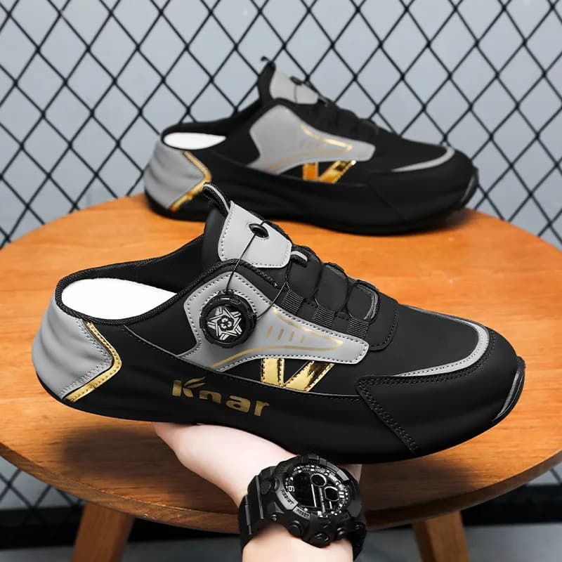 Sneakers with high quality plateaus with breathable and fashionable mesh for summer, new sports shoes and free time from large men 39-48