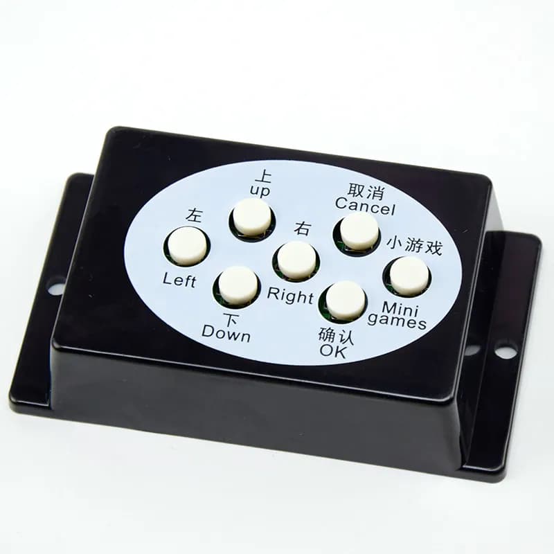 Fish Game Arcade Host Console with Programmable Buttons and Handheld Controller for Mini Games Coin Operated Games