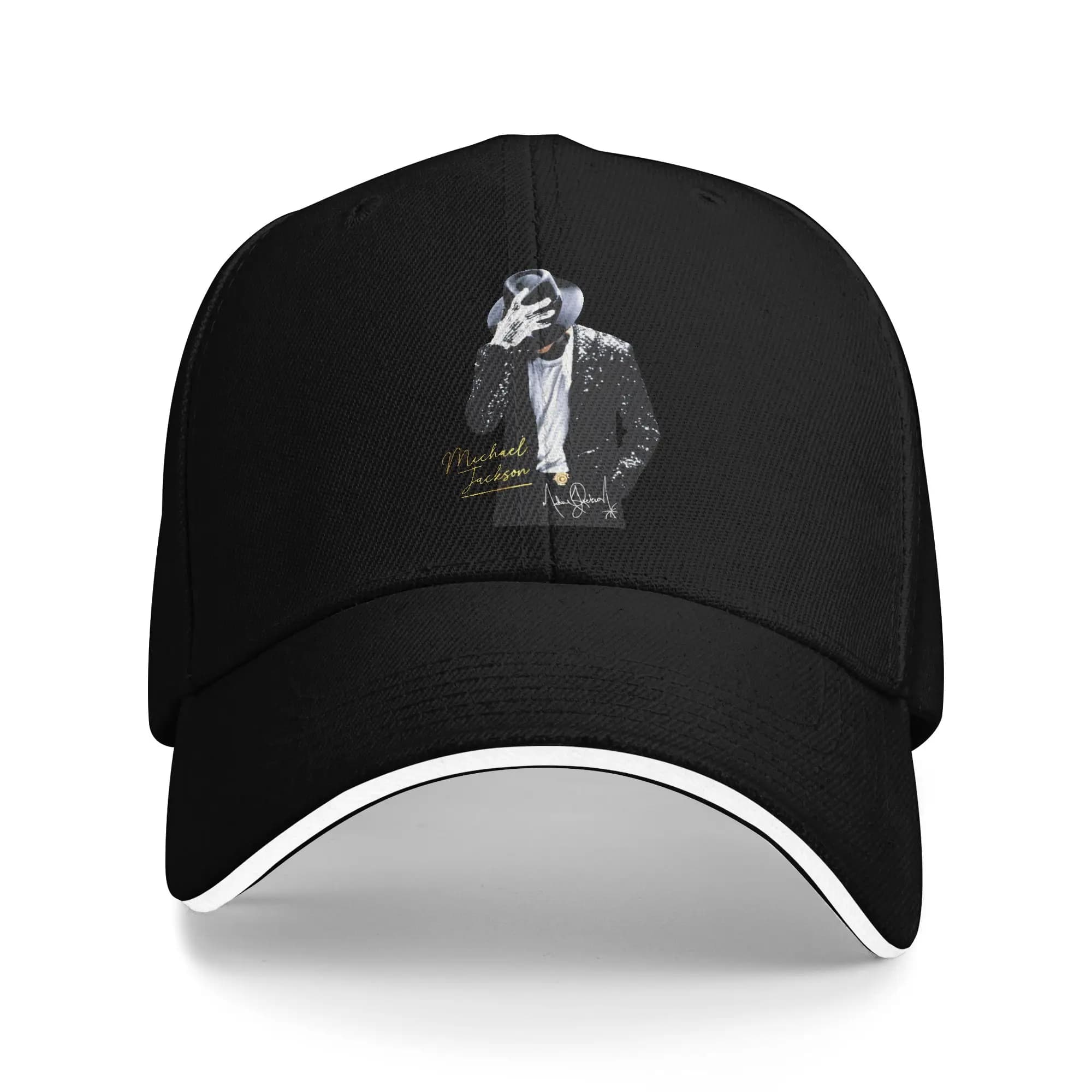 MJ king of pop Feet Pop Legend Sandwich Hats Adult ,Fashion Hats Golf Hats Adjustable Snapback Caps Baseball Caps Washable