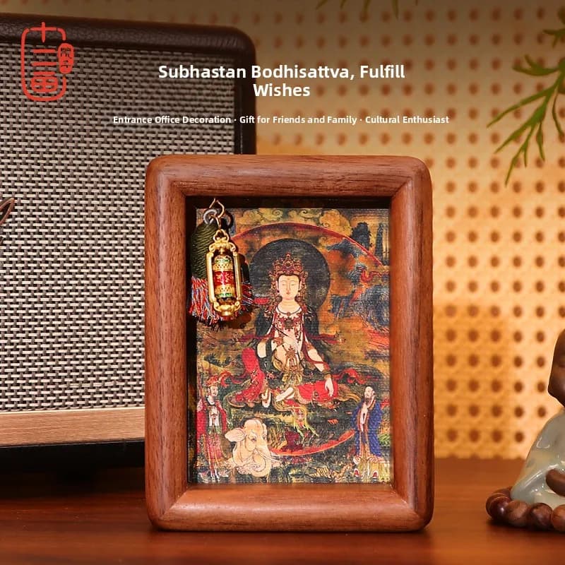 Tibetan Thangka Frame, Living Room Table Decoration, Desk, Entrance, Exhibition Squares, Opening Gift