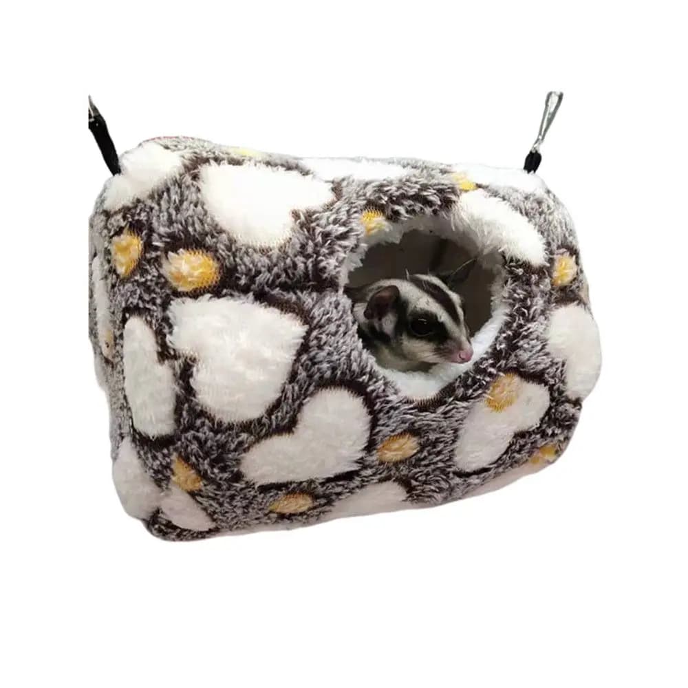 Forniture per animali domestici appese calde gabbie per criceti in peluche amaca per animali domestici letti per scoiattoli sacco a pelo per animali domestici