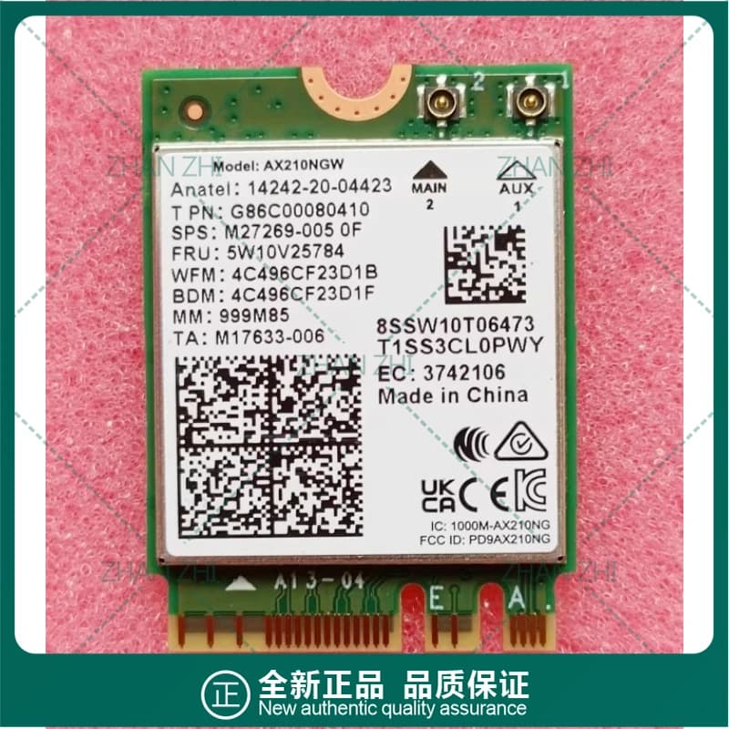 Per Dell M.2 Intel be200 WiFi7 ax210 scheda di interfaccia di rete wireless tri-band wifi6e Gigabit