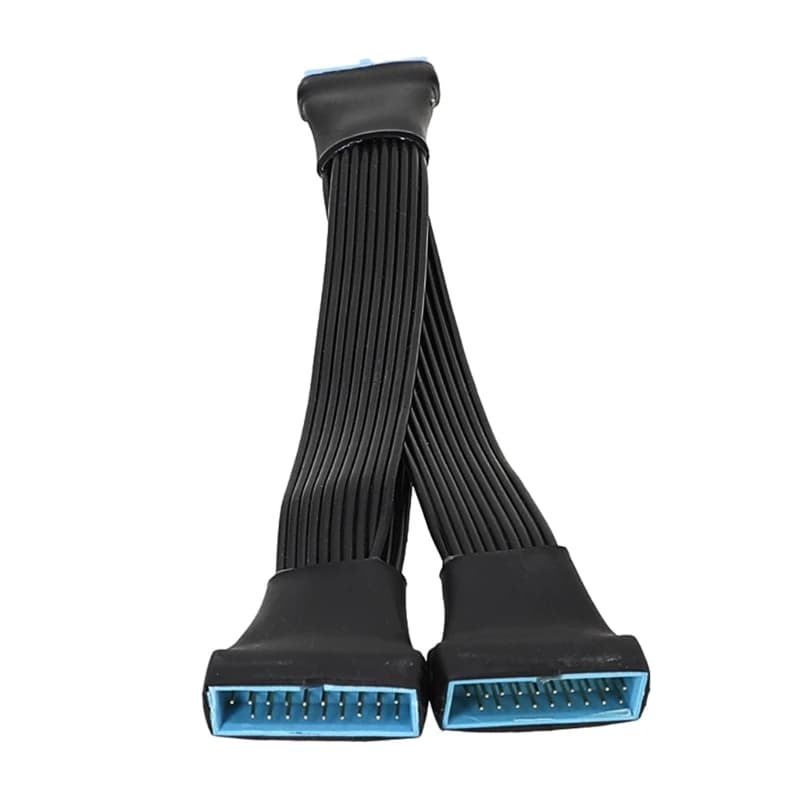 Scheda principale del computer splitter USB 3.0 femmina-maschio Cavo di prolunga convertitore USB3.0 19/20 pin 15 cm/5,9 pollici