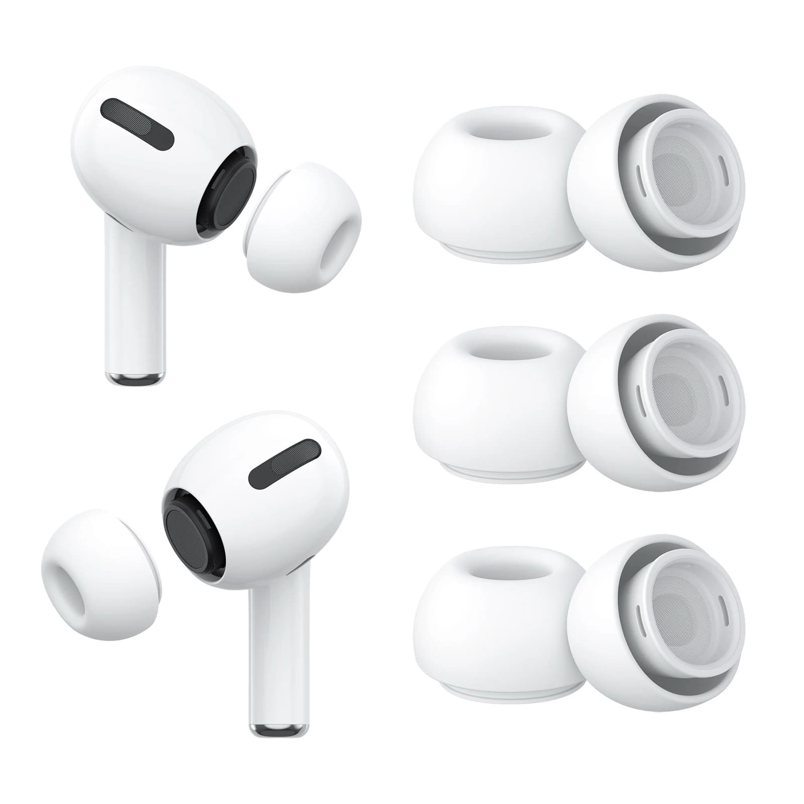 For Apple Airpods Pro 2 Silicone earphones Spare accessories for Airpods Pro Wireless Bluetooth earphones Earphone accessories