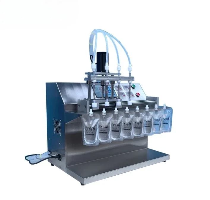 Large Flow Nozzle Self-supporting Bag Filling Machine or Laundry Detergent Detergent Bagged Water Anti-drip Filling Machine