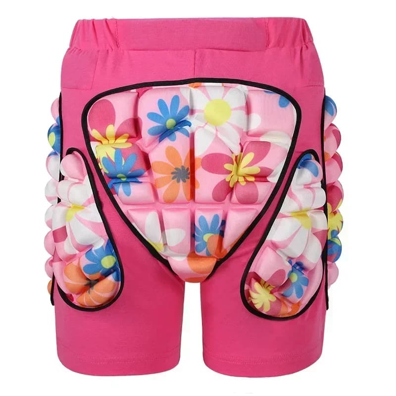 Pantaloncini Protettivi Leggeri per Bambini, Protezione per Sport all'Aperto, Sci, Skate, Snowboard, Pattinaggio, con Imbottitura sui Fianchi