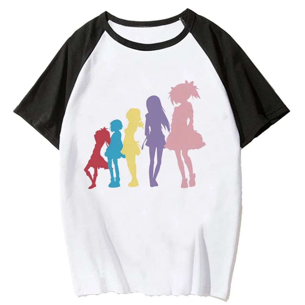 Puella Magi Madoka Magica t-shirt femminile Gotica Trendy Grunge donna top tees Cultura pop Gothic anni 2000 Retro harajuku kawaii