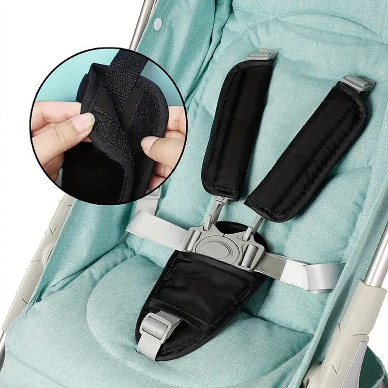 Set of 3 Pieces Covers for Universal Car Safety Belt Covers for Stroller Interior Accessories Auto Safety Tools for Guide