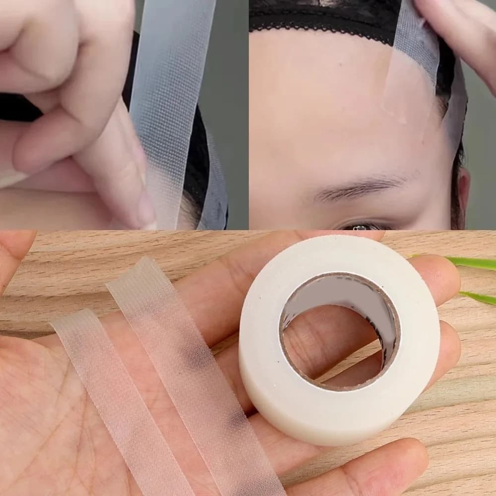 New 8M/Roll PE Facial Tape Professional Lift Wrinkles Cosplay Makeup Tape Beauty Makeup Tool Transparent Doulble Eyelid Tape