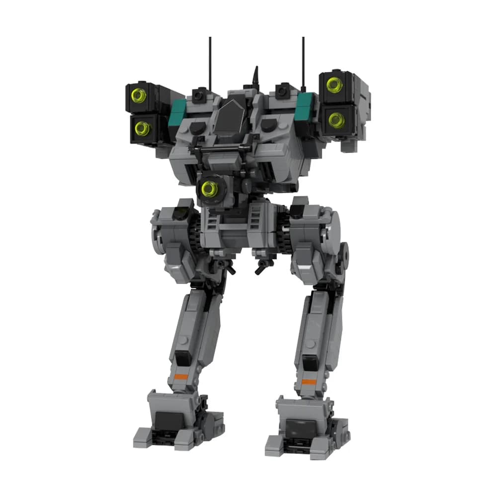 Gobricks MOC Pulsi BattleMecheds Mech robot Building Blocks Modello Timber Wolf OmniMech Mattoni Giocattolo assemblato per il regalo dei bambini