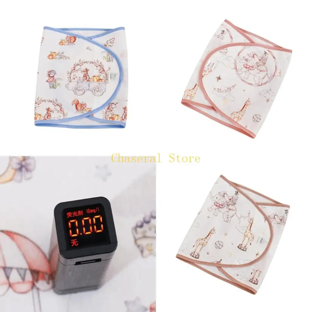 E7CE Baby blanket, baby blanket, girl's bed bag with soft cotton fabric