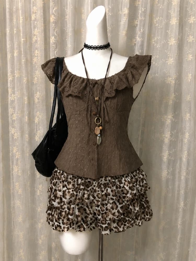 American Vintage 2 Piece Suit Women Retro Plaid Short Sleeve Blouse Pleated Skirt Harajuku Y2K Daily Korean Fahsion Sets Outfits