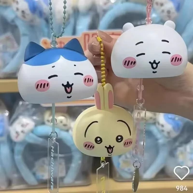 Chiikawa Series of Creative Wind Chimes Cute Holiday Pendants Accessories Peripheral Boys and Girls Decoration Birthday Gifts