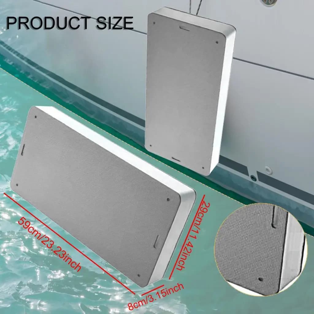Boat Fender, Anti Knock, Thickened Dock Edge Shockproof EVA Foam Anchor Buoy, Float for Ship Sailboats Motorboat