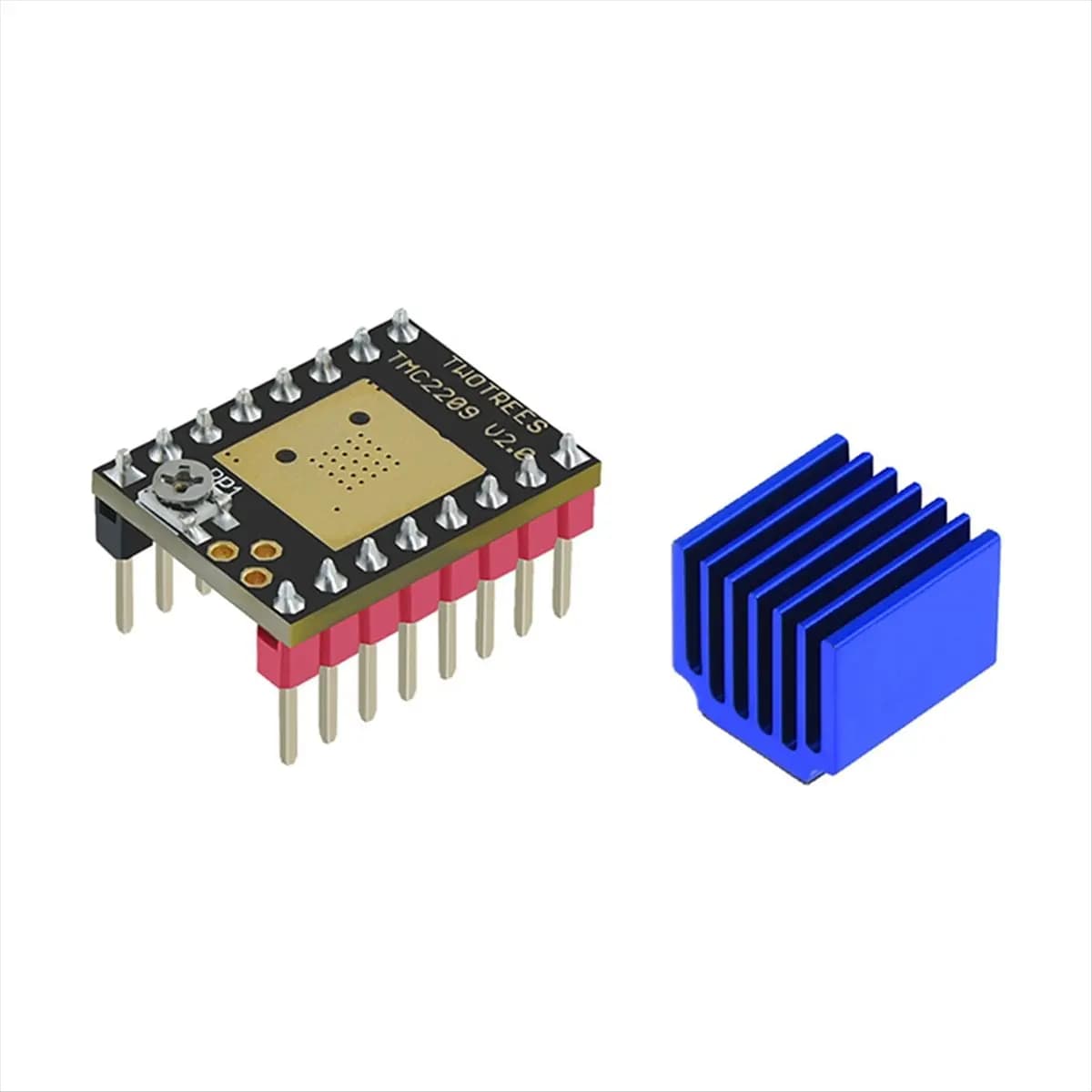 TMC2209 Driver motore passo-passo V2 2.5A Uart Ultra silenzioso per stampanti 3D, per schede madri MKS Gen L, SKR V1.3 e V1.4