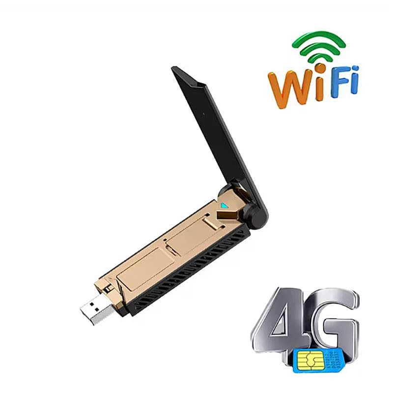 Dongle Wifi 4G LTE con antenne doppie esterne UF909 Mdem USB 4G con Hotspot Wifi Modem Ufi wireless 4G UF909