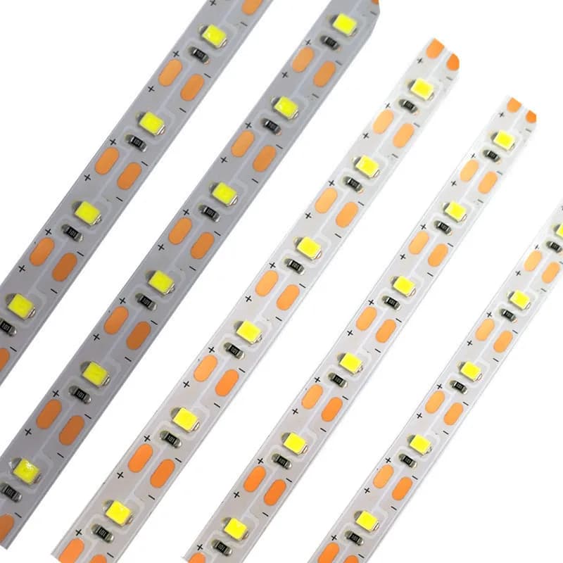 5m A Bassa Tensione 3.7V 3V 4.5V 5V 6V 9V 12v RGB Bianco Caldo Bianco HA CONDOTTO LA Striscia Atmosfera Nastro Flessibile Decorazione Giocattolo Regalo Luce FAI DA TE